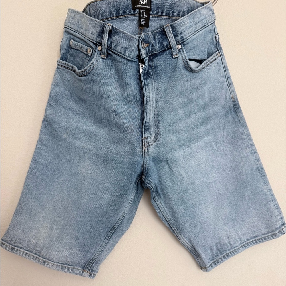 H&M Men's Slim Fit Denim Shorts Size 33